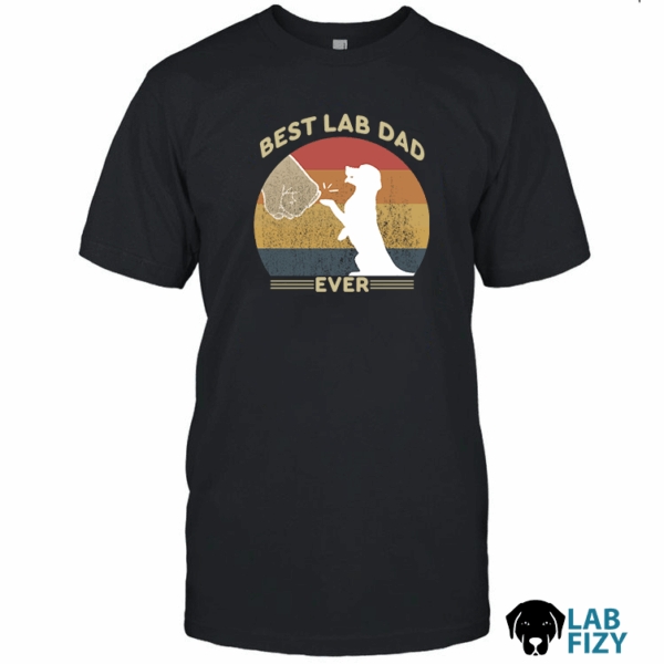 Best Lab Dad Ever Shirt
