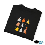 Cute Ghost Lab Dog Funny Halloween Outfit Black Shirt, Hoodie, Sweatshirt 9 Cute Ghost Dog Funny Halloween Outfit Black Shirt 2