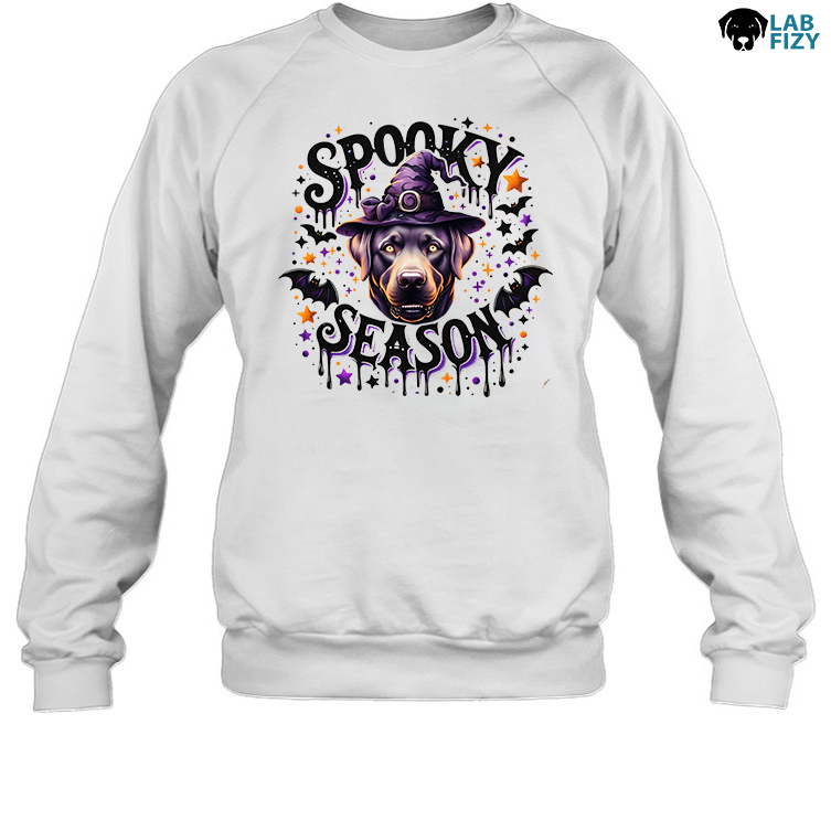 Labrador Spooky Season Sweatshirt Labrador Spooky Season Sweatshirt
