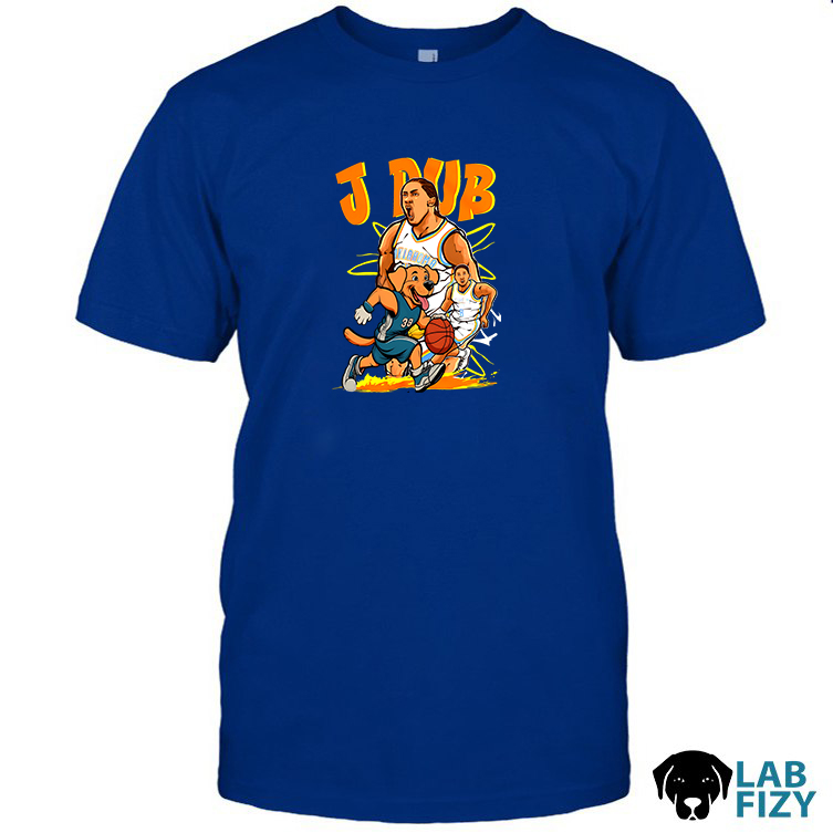 Labrador and Jalen Williams J Dub Cartoon Style Oklahoma City Basketball Shirt 2 Labrador and Jalen Williams J Dub Cartoon Style Oklahoma City Basketball Shirt 2