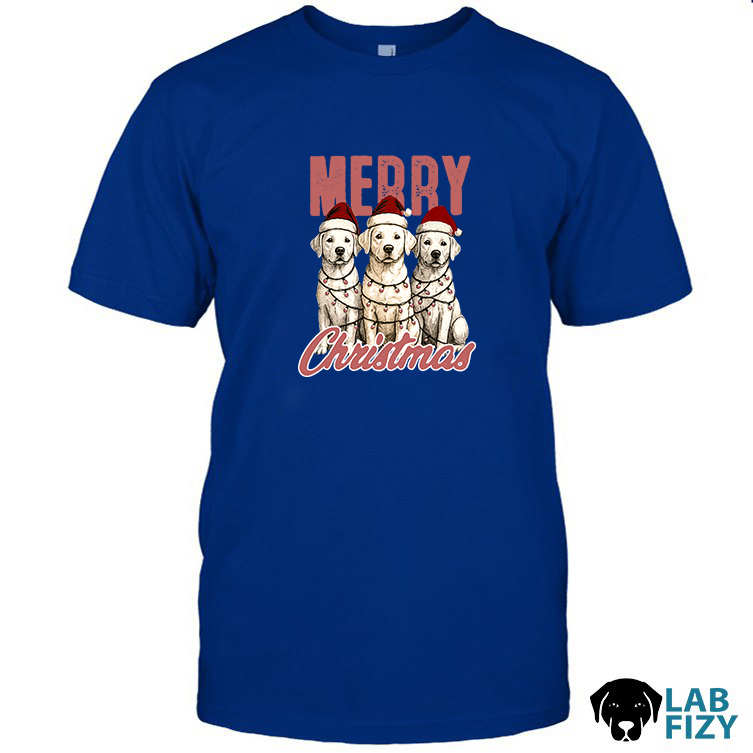 Merry Christmas Labrador Shirt 2 Merry Christmas Labrador Shirt 2