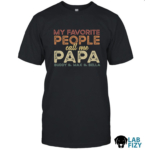 My Favorite People Call Me Papa Labrador Edition Shirt