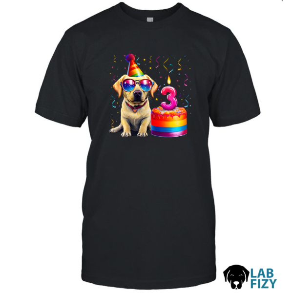Personalized Labrador Birthday Shirt