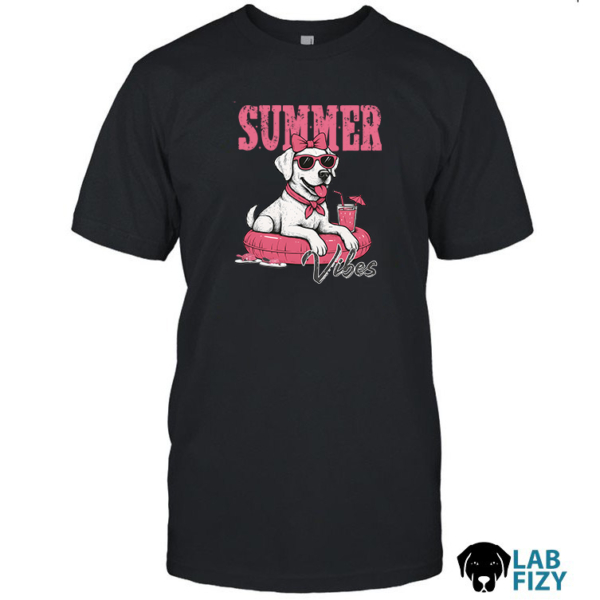 Summer Vibes Labrador Dog Shirts