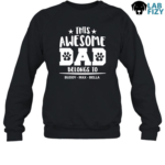 This Awesome Dog Dad Belongs To Personalized Labrador Shirt, Hoodie, Sweatshirt 10 This Awesome Dog Dad Belongs To Personalized Labrador Sweatshirt