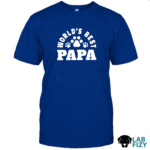 Worlds Best Papa with Paw Prints Labrador Shirt, Hoodie, Sweatshirt 6 World’s Best Papa with Paw Prints Labrador Shirt 2