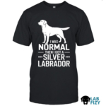 i was normal then i got a silver labrador