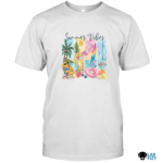 labrador dog brushstroke summer vibes shirt