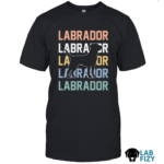labrador graphic tee