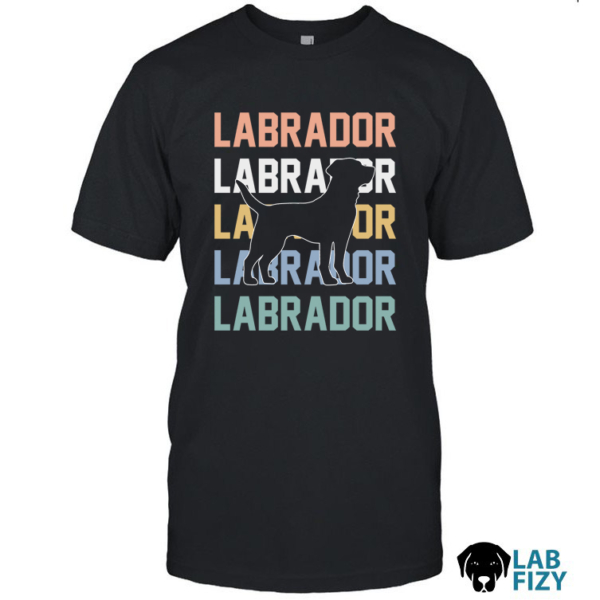 labrador graphic tee