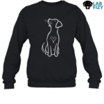 Labrador Heart Shirt, Hoodie, Sweatshirt 8 labrador heart 3