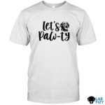 labrador lets pawty shirt 1