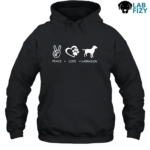 Peace Love Labrador Shirt, Hoodie, Sweatshirt 7 peace love labrador 2