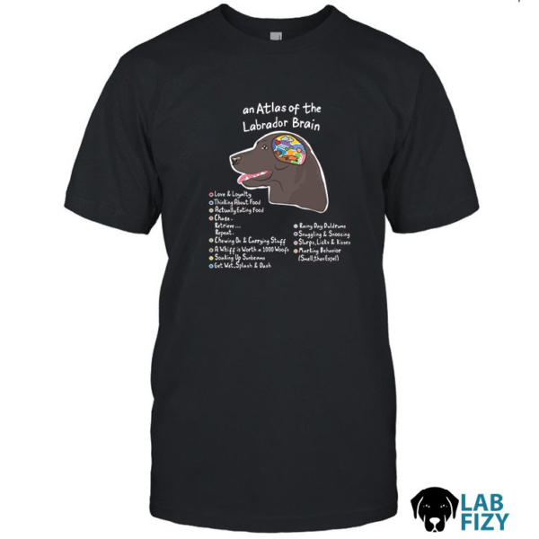 Labrador Brain Dog Enthusiast Quote Shirt, Hoodie, Sweatshirt