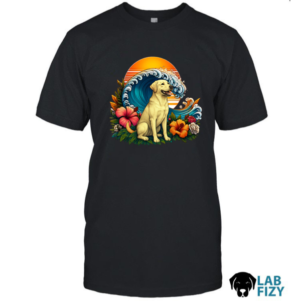 Labrador Dog Beach T-Shirt, Hoodie, Sweatshirt