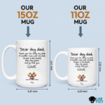 Personalised Dear Dog Dad Labrador With Photo Mug 7 Personalised Dear Dog Dad Labrador with Photo Mug 4