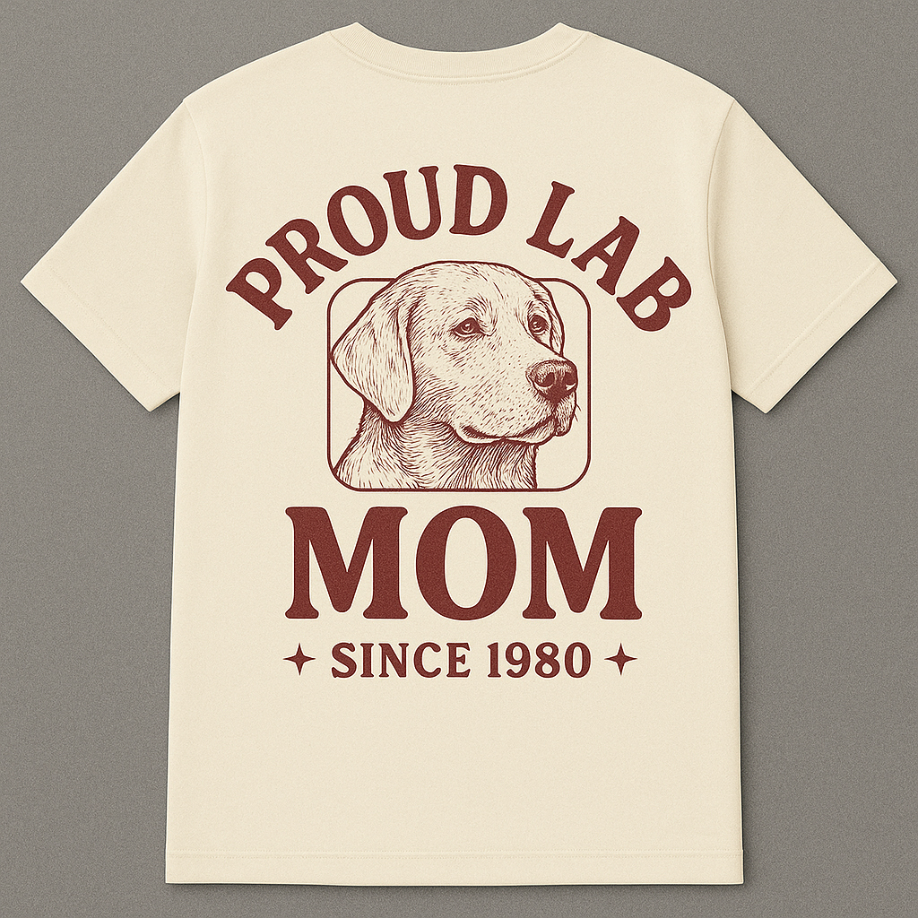 Proud Lab MOM Shirt, Hoodie, Sweatshirt Custom Since 8 Proud Lab Mom shirt
