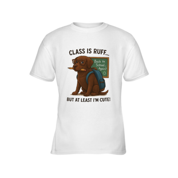 Chocolate Labrador Back to School Shirt